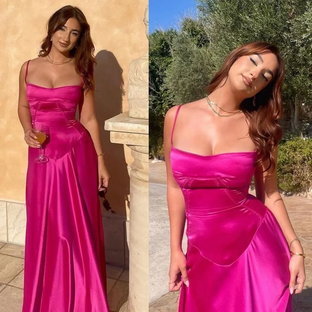 HOUSE‎ OF CB 'Anabella' Fuchsia Lace Up Maxi Dress NWOT pink size L A-C - Picture 3 of 12